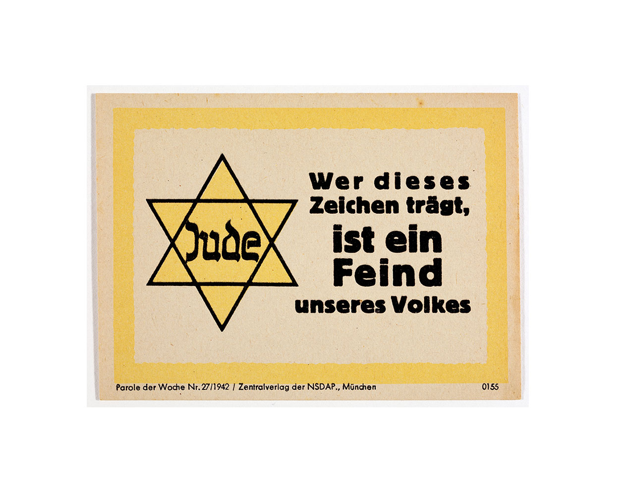 Stigmatizing the Enemy: Jewish Badges