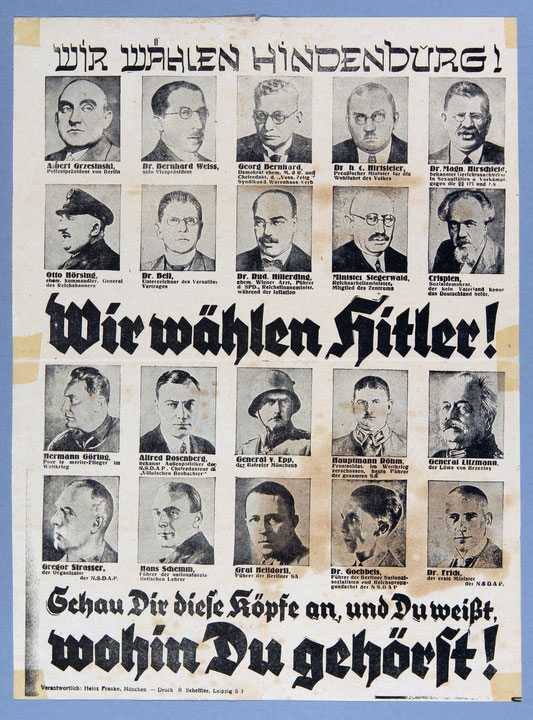 Anti-Jewish Campaign Poster