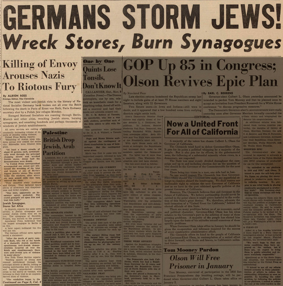 Attacks on Jews Shock Americans
